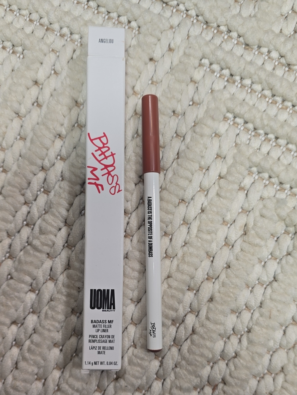 Uoma Beauty Badass MF Matte Lip Liner - Dusty Rose